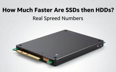 How Much Faster Are SSDs Than HDDs? Real Speed Numbers