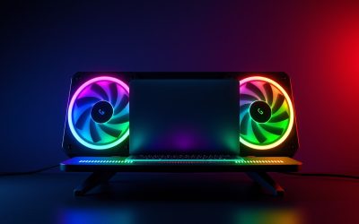 6-Fan LED Laptop Cooling Pad Review (15.6-17 Generic)