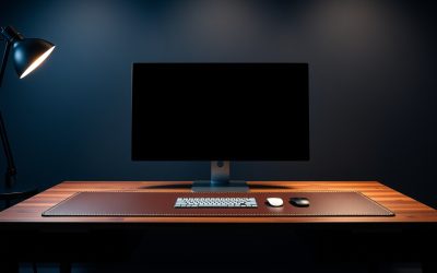 Aothia Leather Desk Pad Mouse Mat Review (Non-Slip PU)