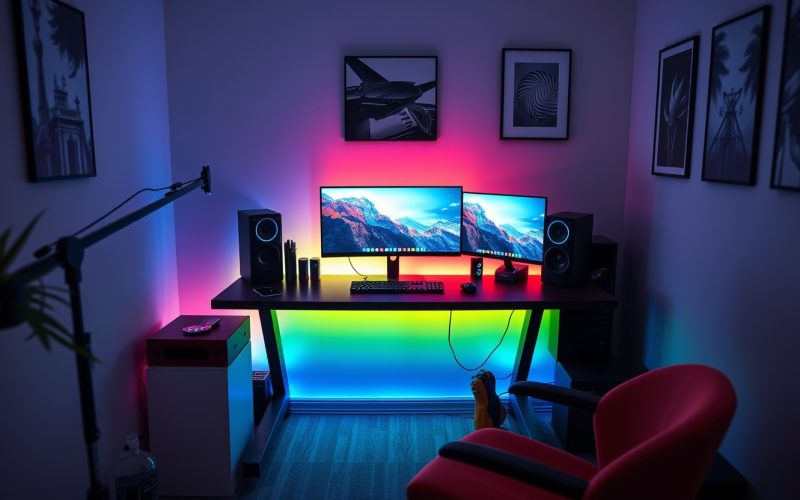 Best Gaming Computer Desk 2026 Ergonomic Gaming PC Guru Best Gaming Desks For Small Spaces Featured 800x500 