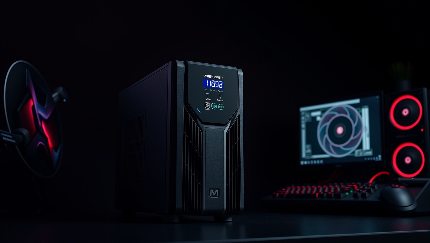 CyberPower CP1500PFCLCD PFC Sinewave UPS Review Gaming PC Guru