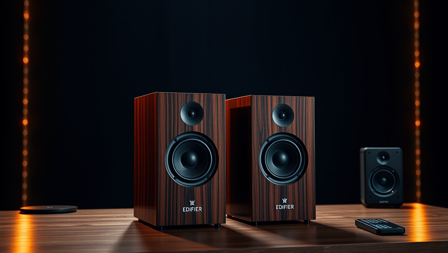Edifier R1280t Gamer Setup Edifier R1280T Powered Bookshelf Speakers Review (2.0) Gaming PC Guru