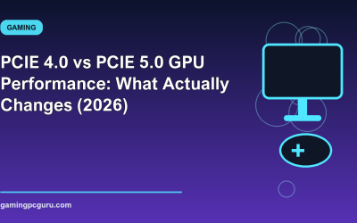 PCIE 4.0 vs PCIE 5.0 GPU Performance: What Actually Changes (2026)
