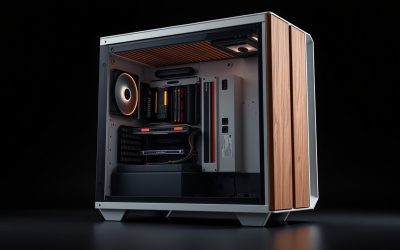 Fractal Design North Chalk White Case Review (Oak Wood Front)