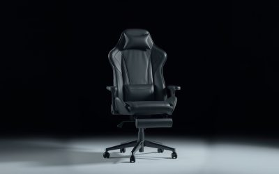 GTPLAYER High Back Gaming Chair with Footrest Review (Leather)
