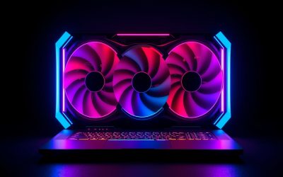 ICE COOREL Gaming 8-Fan Laptop Cooler Review