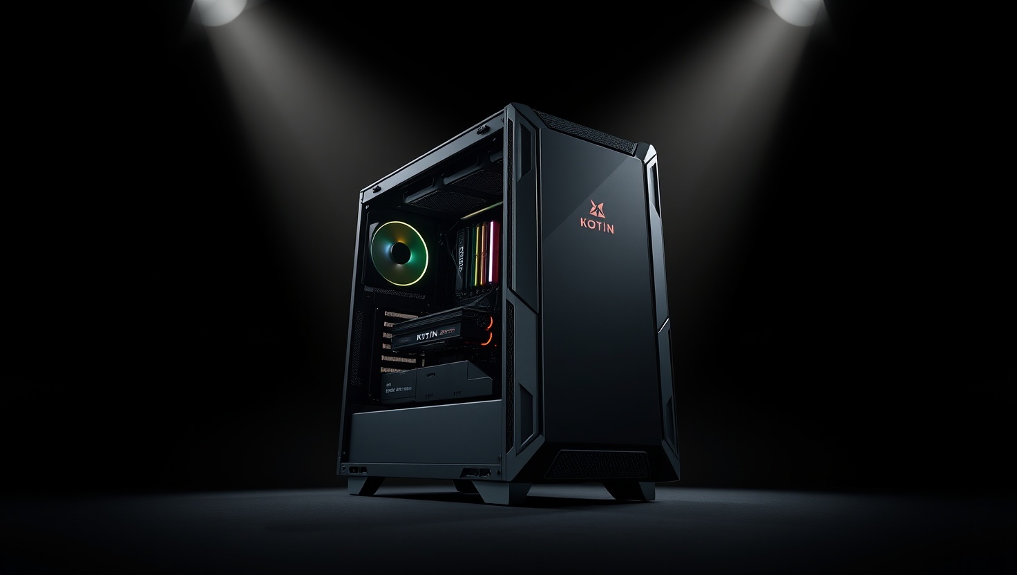 KOTIN Prebuilt Gaming PC Review Ryzen 7 7800X3D RTX 5060 Ti 2026 Kotin Prebuilt Gaming Pc Desktop Computer Review Hero 