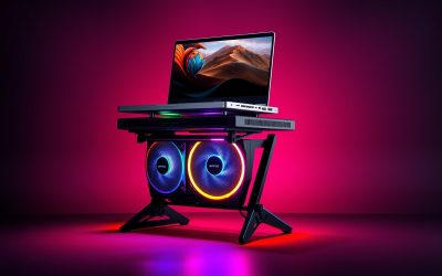 TopMate C11 RGB Adjustable-Height Laptop Cooler Review